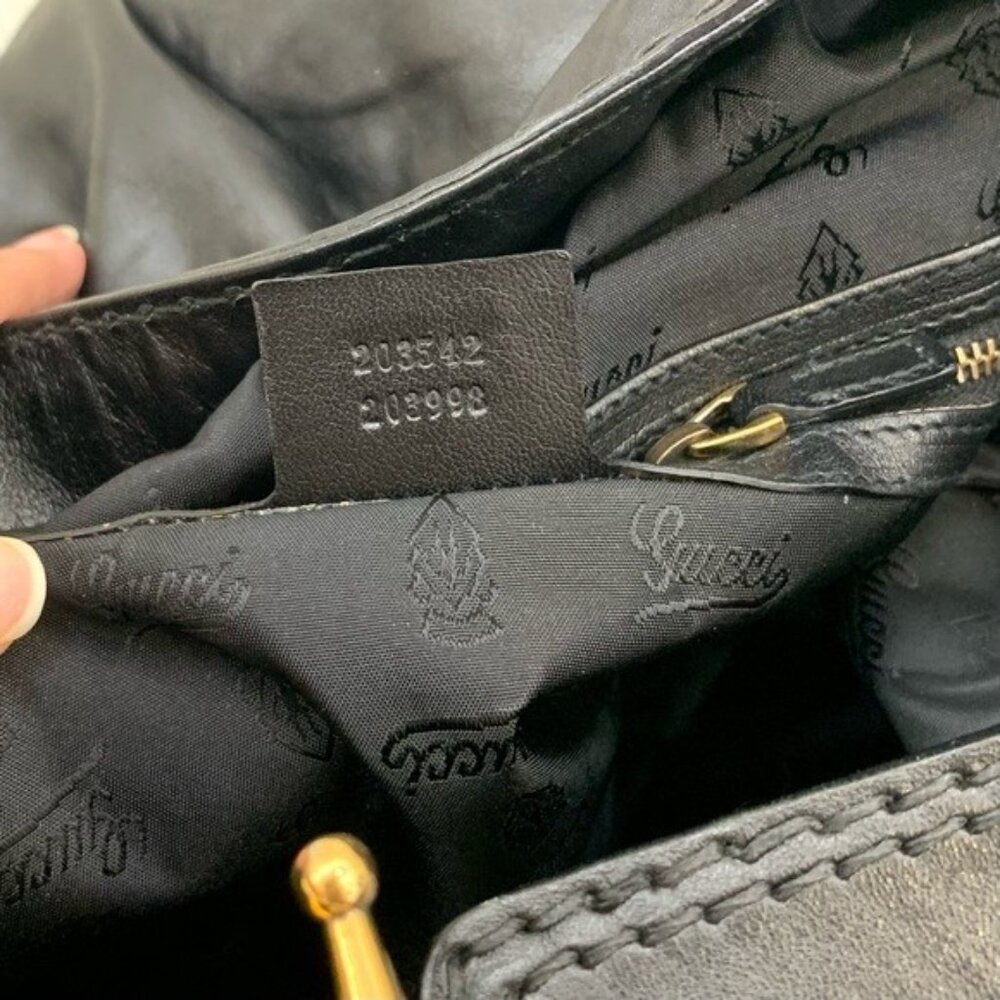 GUCCI Jockey Hobo - Picture 4 of 4